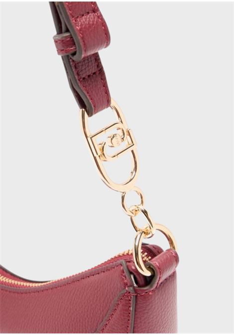 Borsa a spalla media con charm ROSSA Liu Jo | AF5251E005891726